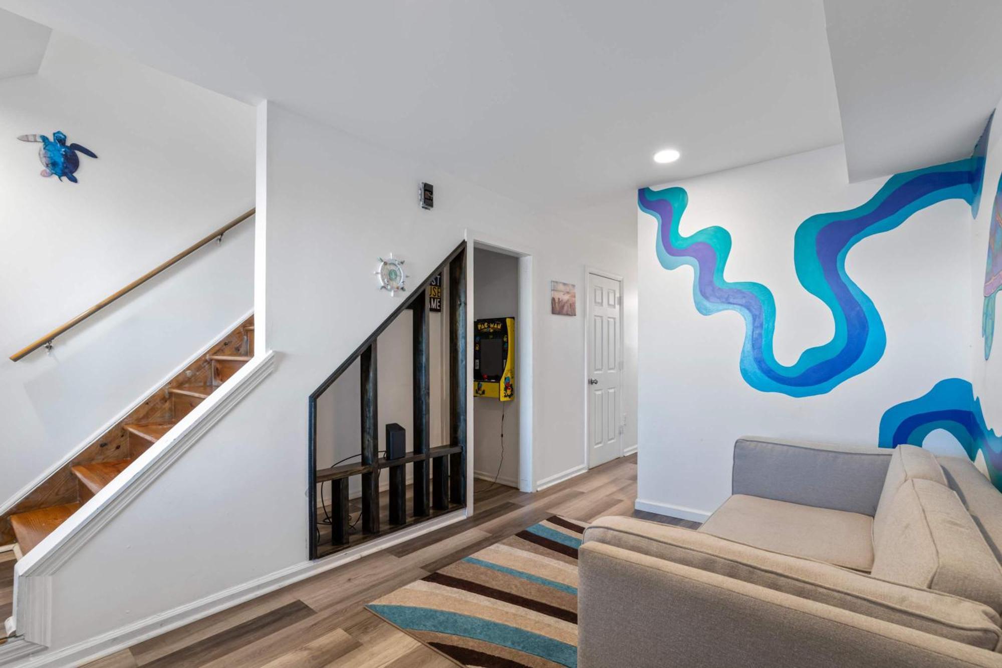 Arcade Nook & New Sea Turtle Mural- 3Br アトランティックシティー エクステリア 写真