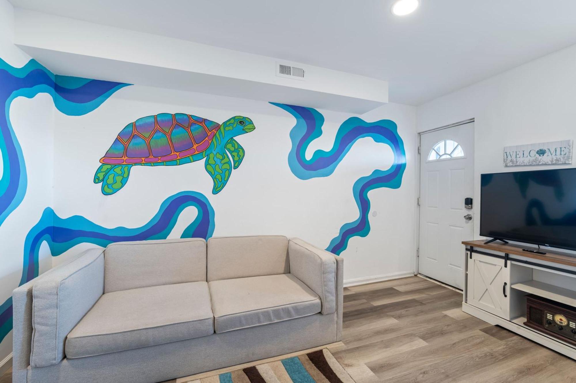 Arcade Nook & New Sea Turtle Mural- 3Br アトランティックシティー エクステリア 写真